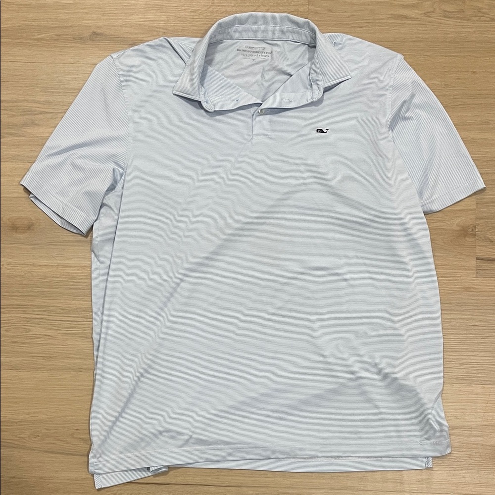 Vineyard Vines Pale Blue Men’s Polo Shirt